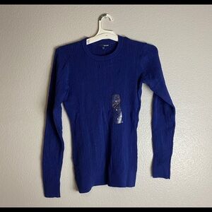 Basic Editions Sweaters Womens Size Small NWT Blue